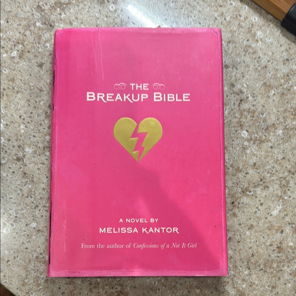 The Breakup Bible Novel - Pink Cover